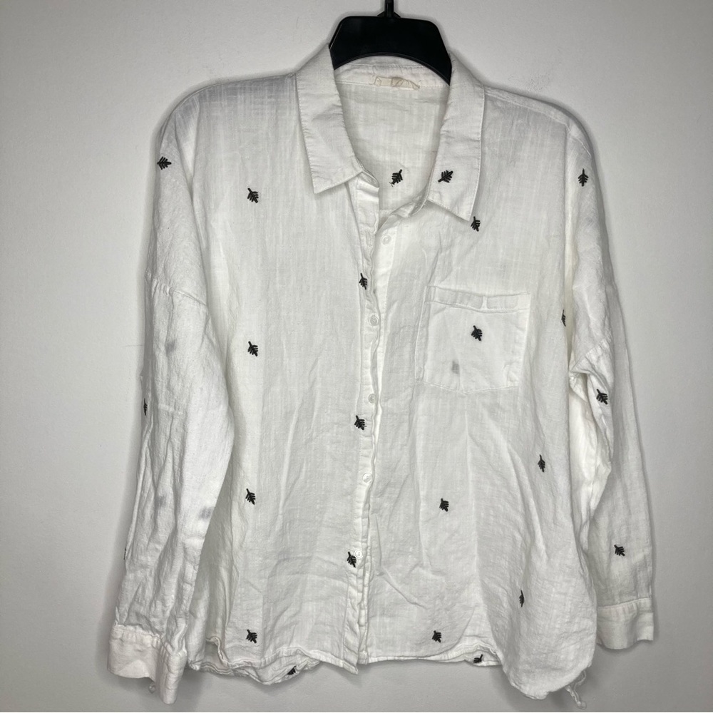Mystree button down shirt size large‎